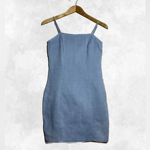 iris | Dresses | Iris Jean Bodycon Dress | Poshmark